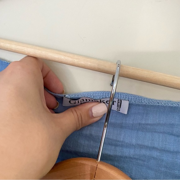 GLAMAKER Blue Blouse and Shorts Set - Picture 5 of 7